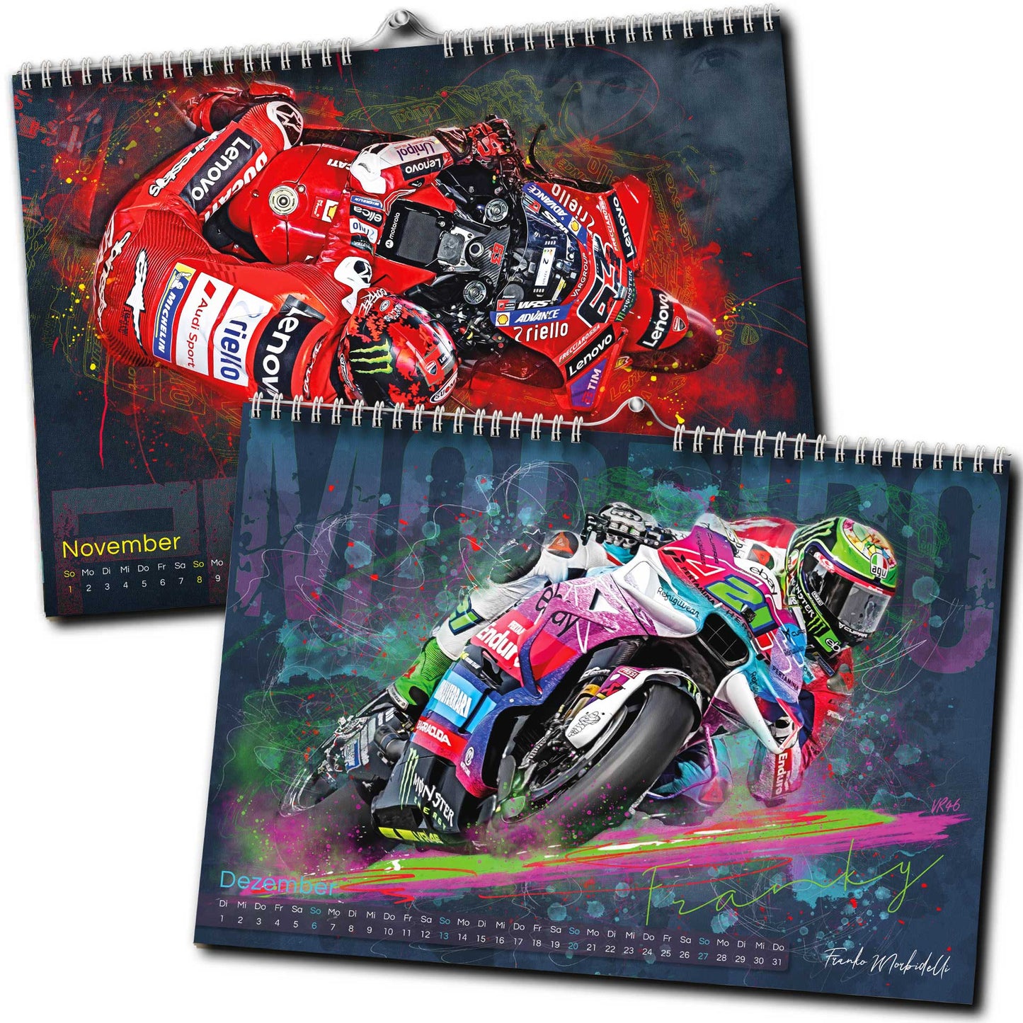 Grand Prix Artworks Limited Edition 250 Stück | Kalender 2026 - Premium Wandkalender im Format DIN A2 - RIESIG