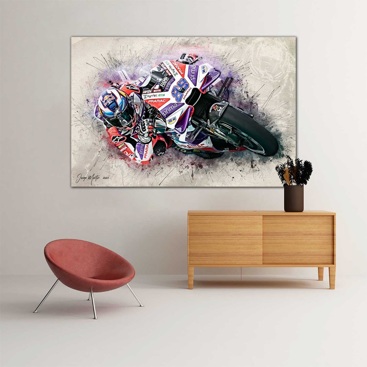 Leinwand Kunstdruck - Jorge Martin - "Classic 23"