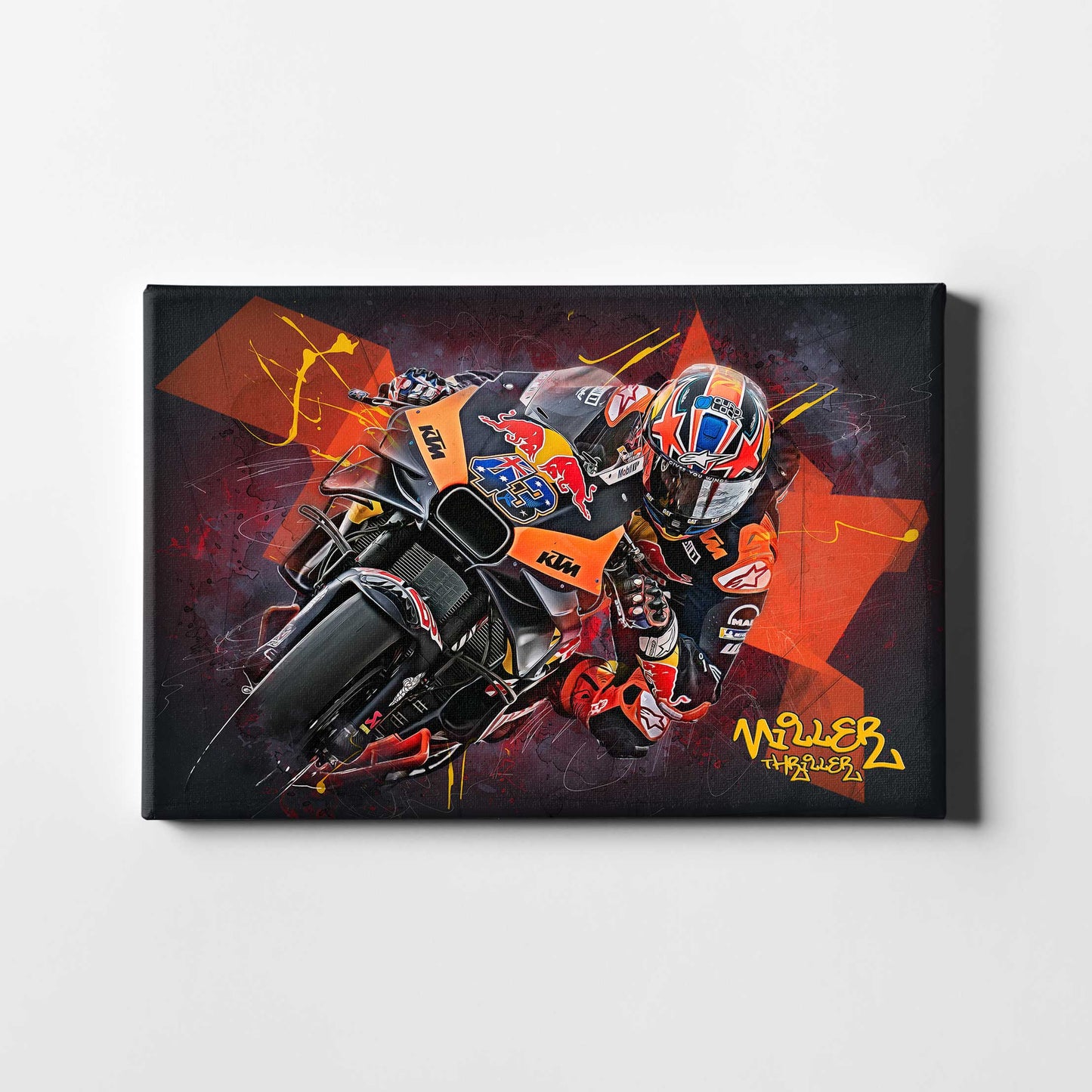 Leinwand Kunstdruck - Jack Miller - "Thriller Miller"