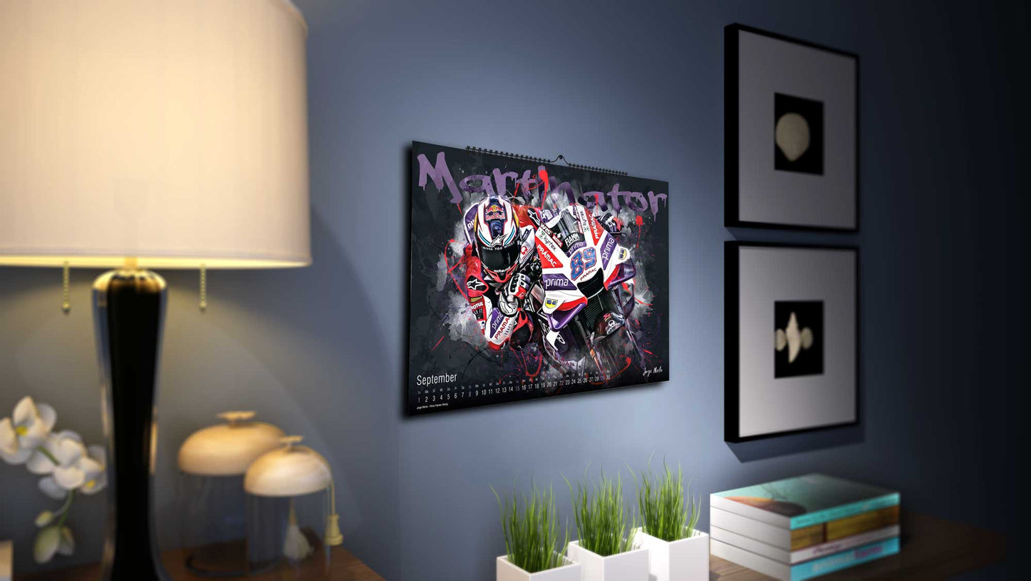 Grand Prix Artworks Limited Edition 250 Stück | Kalender 2024 - Premium Wandkalender im Format DIN A2 - RIESIG