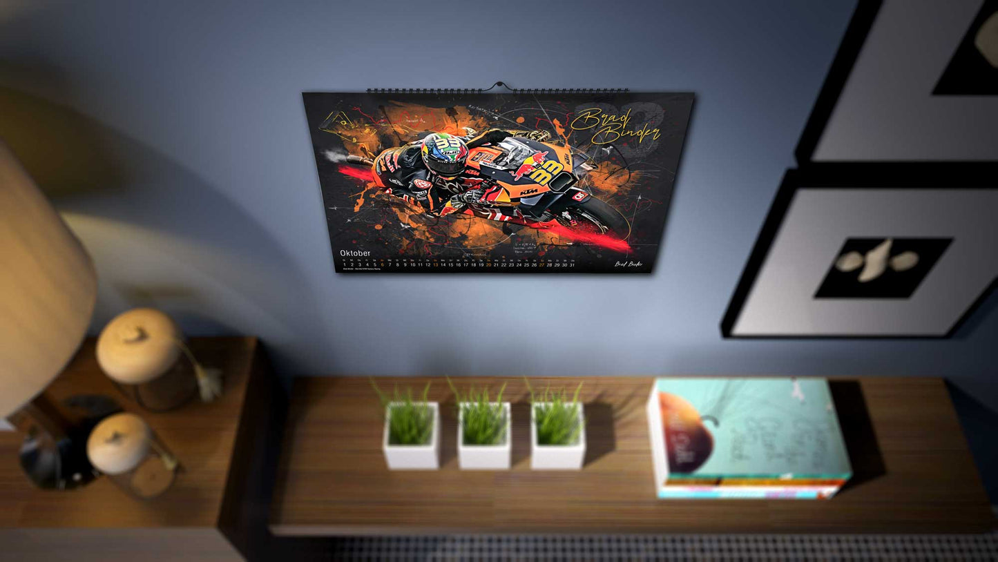 Grand Prix Artworks Limited Edition 250 Stück | Kalender 2024 - Premium Wandkalender im Format DIN A2 - RIESIG