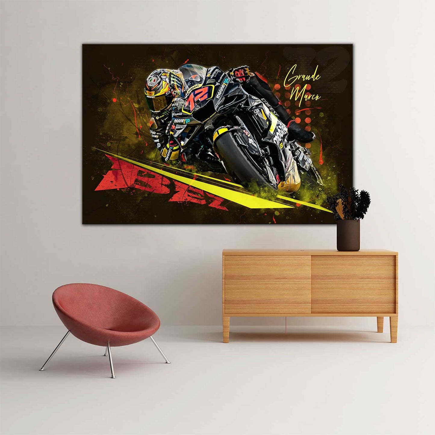 Leinwand Kunstdruck - Marco Bezzechi "BEZ23" - LWMB001