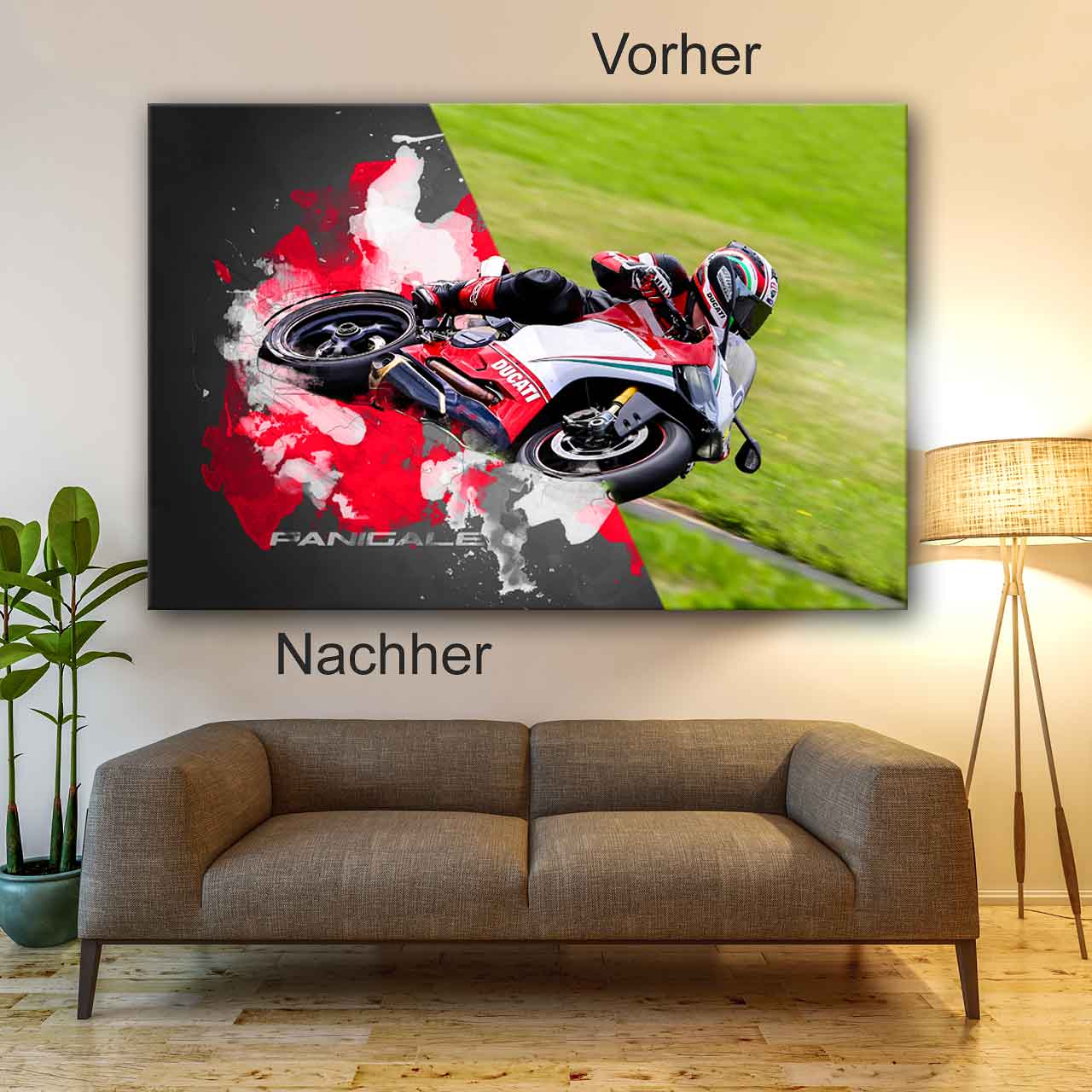 Leinwand individuell - DU BIST DER STAR