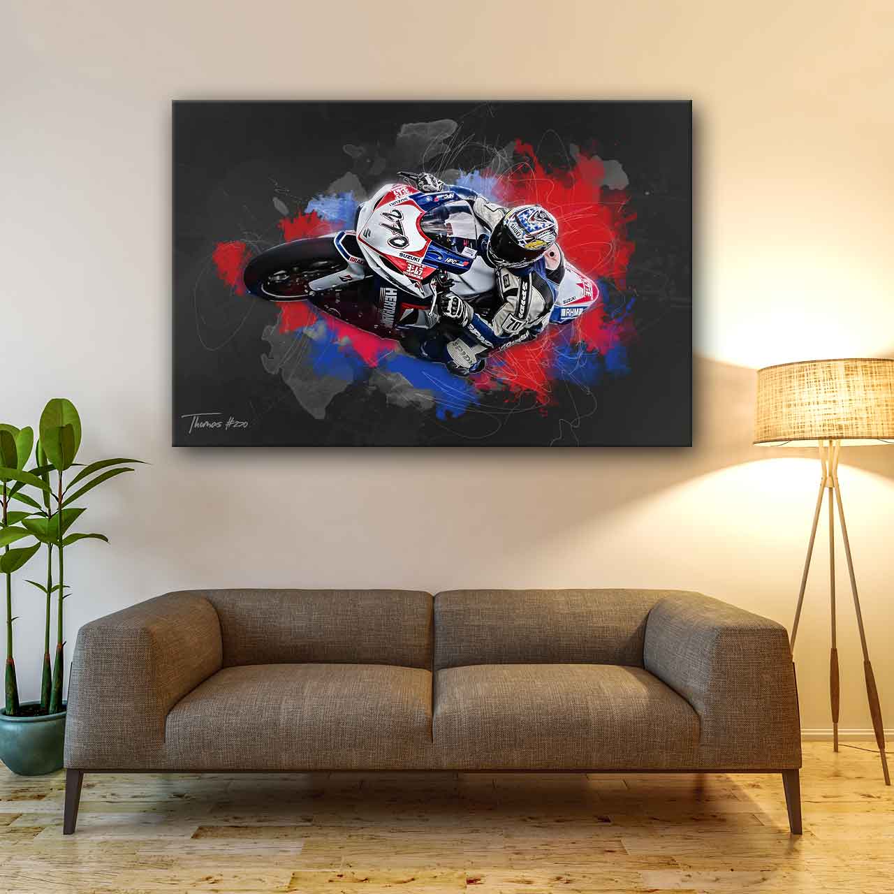 Leinwand individuell - DU BIST DER STAR