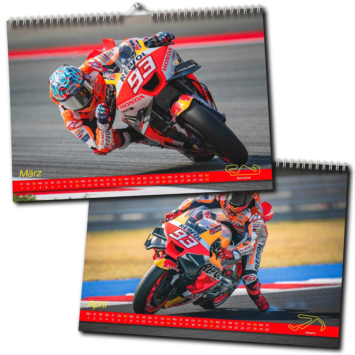 Magic Marc Kalender 2024, MotoGP, Wandkalender - M. Marquez