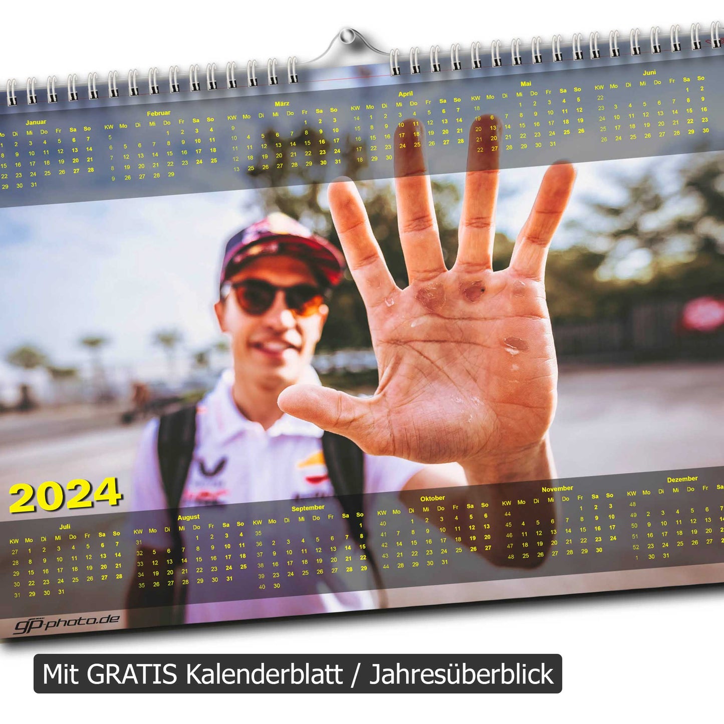 Magic Marc Kalender 2024, MotoGP, Wandkalender - M. Marquez