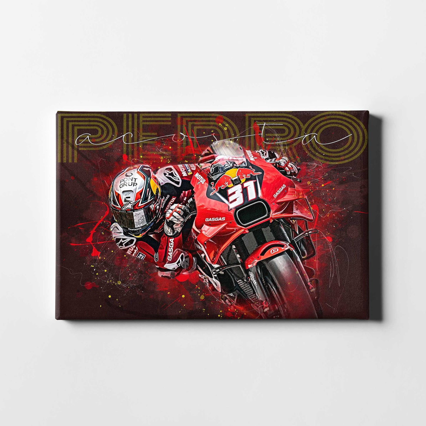 Leinwand Kunstdruck - Pedro Acosta "PEDRO"