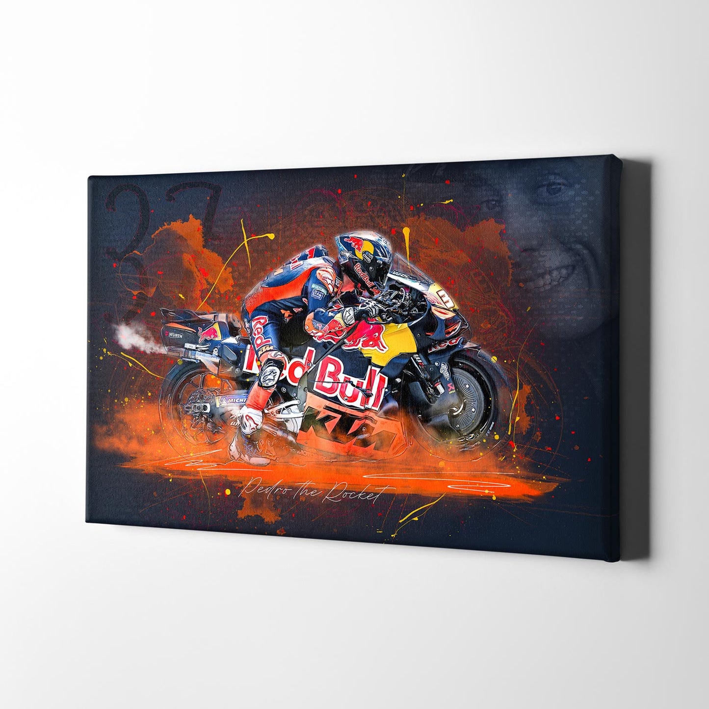 Leinwand Kunstdruck - Pedro Acosta - "The Rocket" - PA04