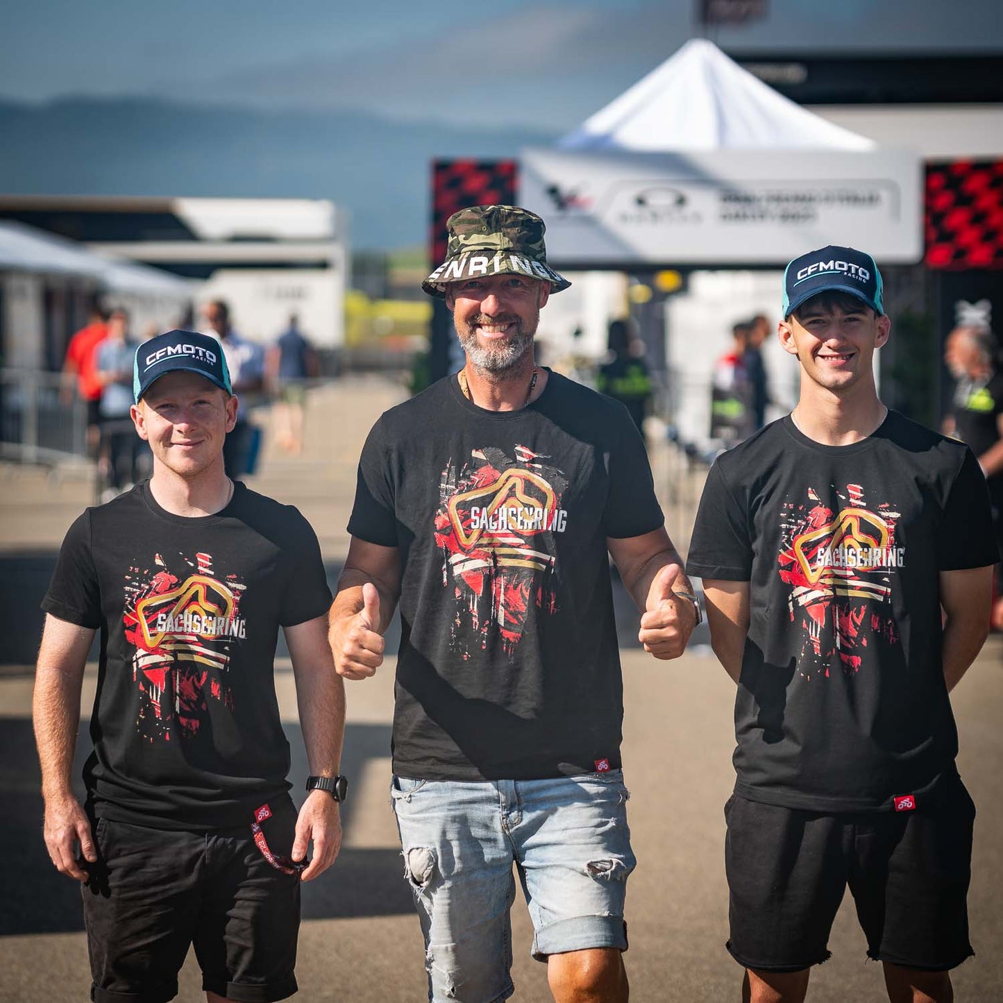 Sachsenring "Splash" - Premium Shirt