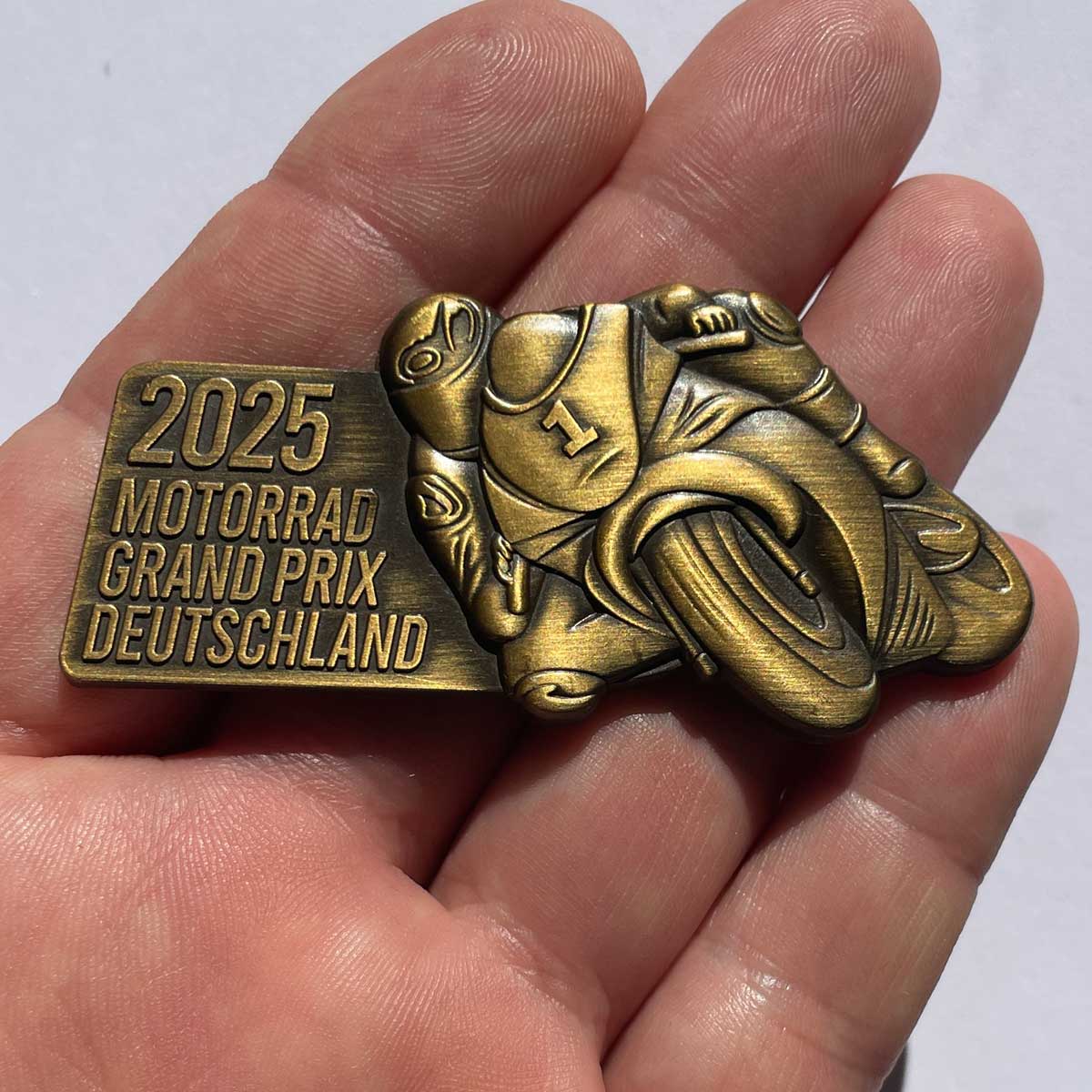 Motorrad Grand Prix Deutschland Kühlschrankmagnet - Sachsenring 2025