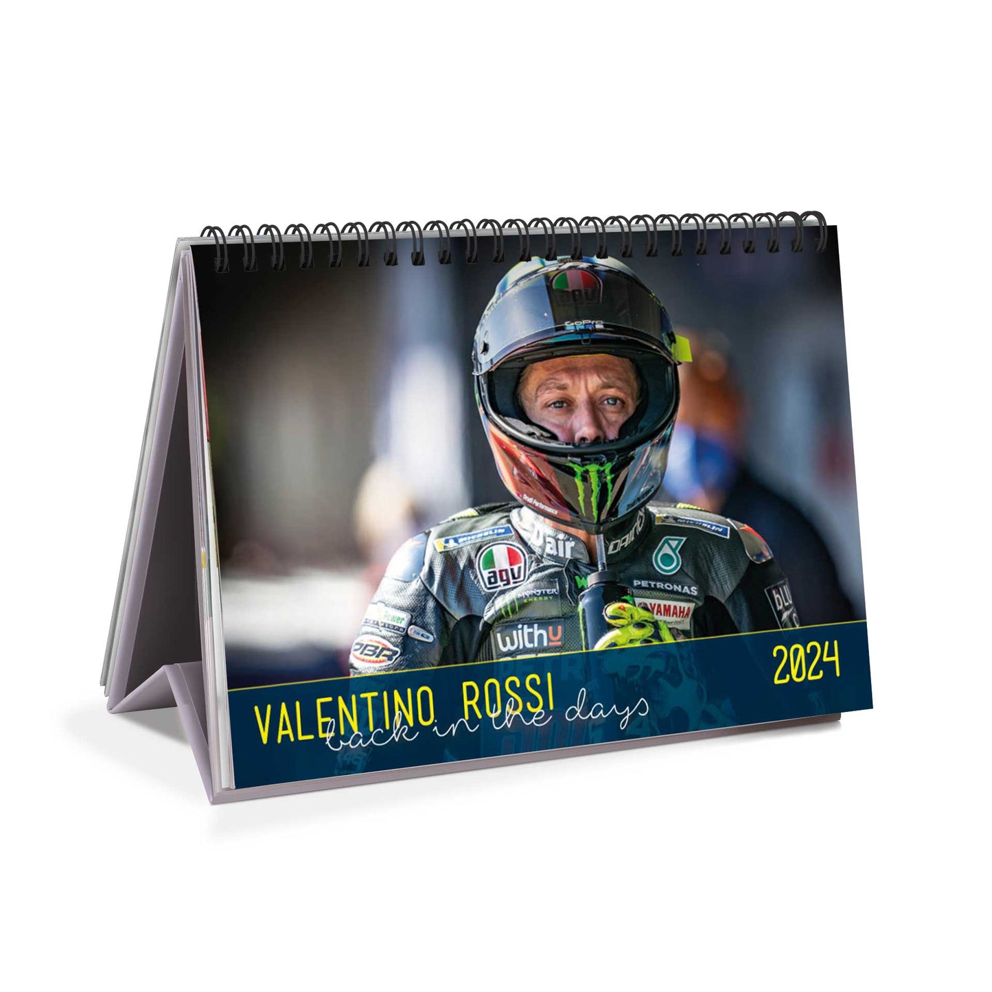Tischkalender Valentino Rossi "back in the days" 2024