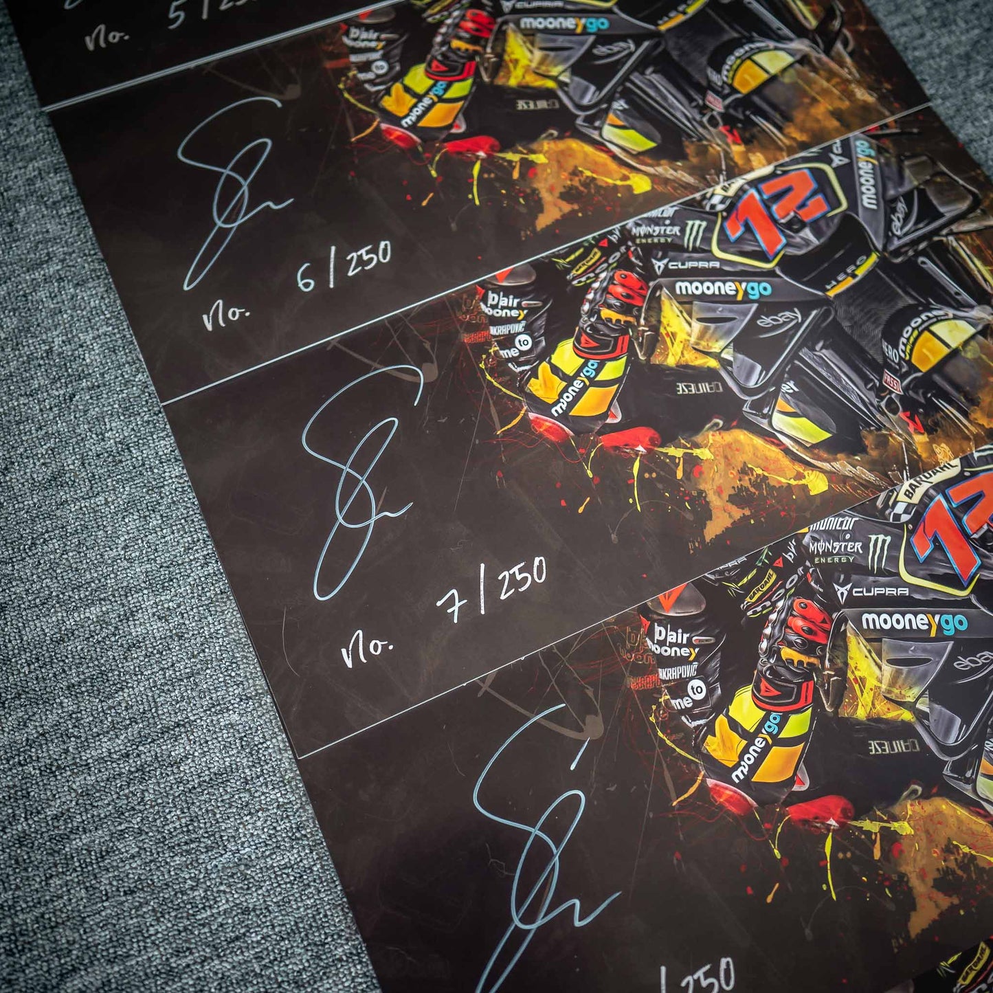 Grand Prix Artworks Limited Edition 250 Stück | Kalender 2024 - Premium Wandkalender im Format DIN A2 - RIESIG