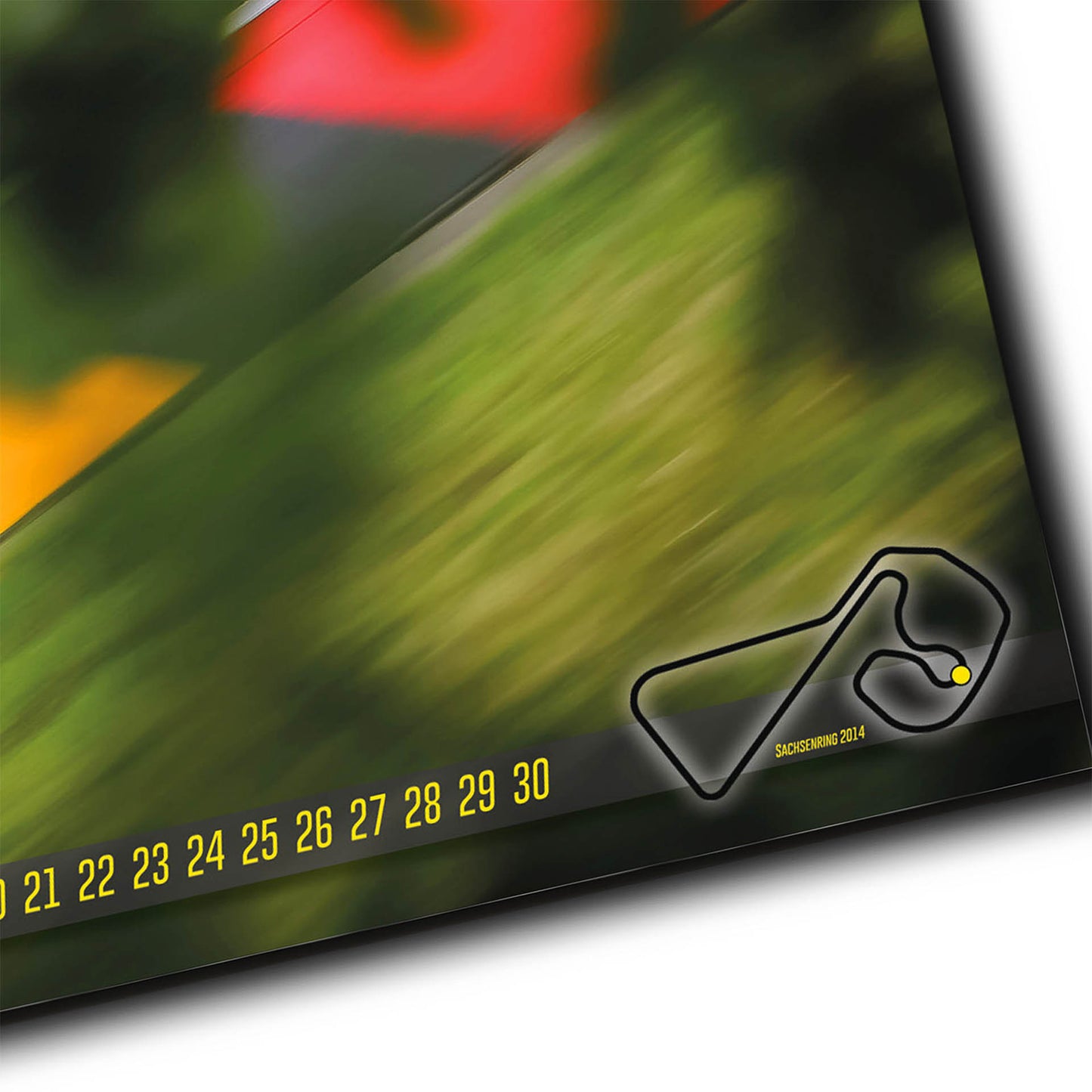 Valentino Rossi auf dem Sachsenring - Der unendliche Kalender