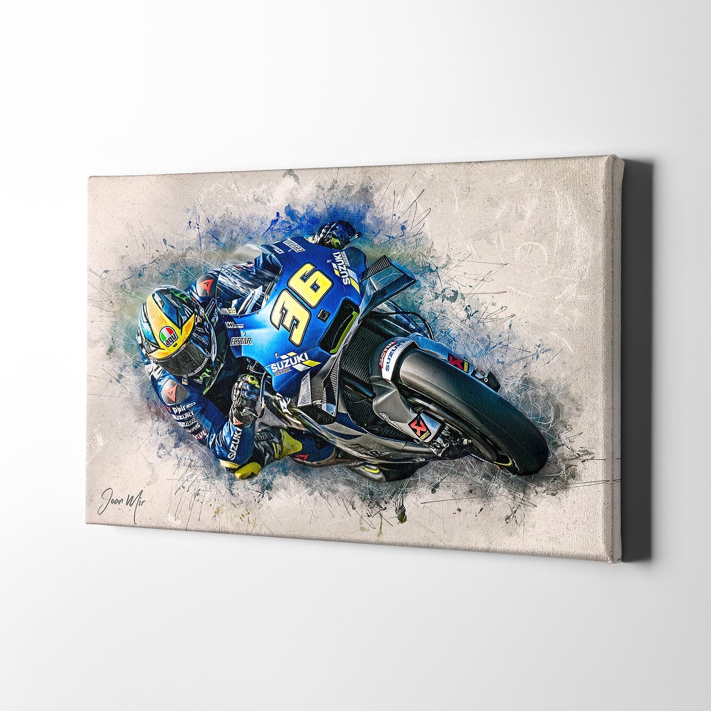 Leinwand Kunstdruck - Joan Mir - "Classic" - JM02