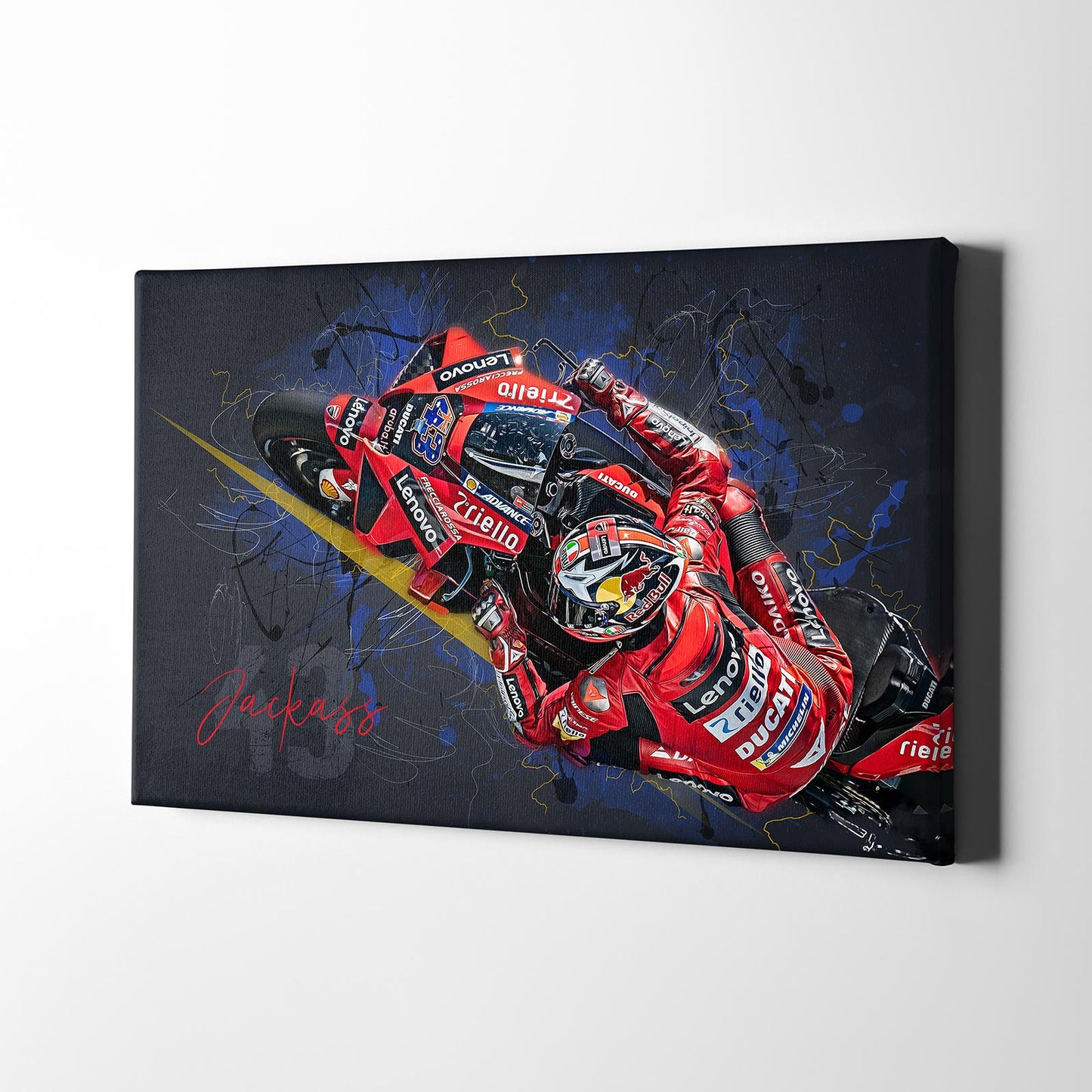 Leinwand Kunstdruck - Jack Miller - "Jack 21" - JM02