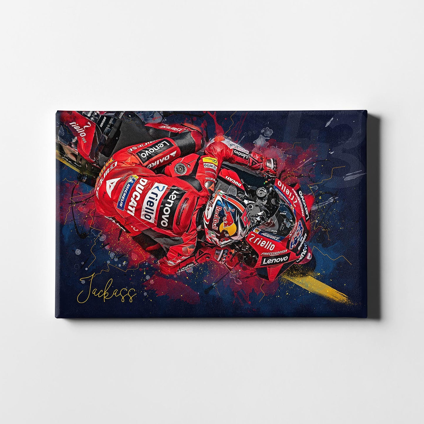 Leinwand Kunstdruck - Jack Miller - "Jackass 43" - JM03