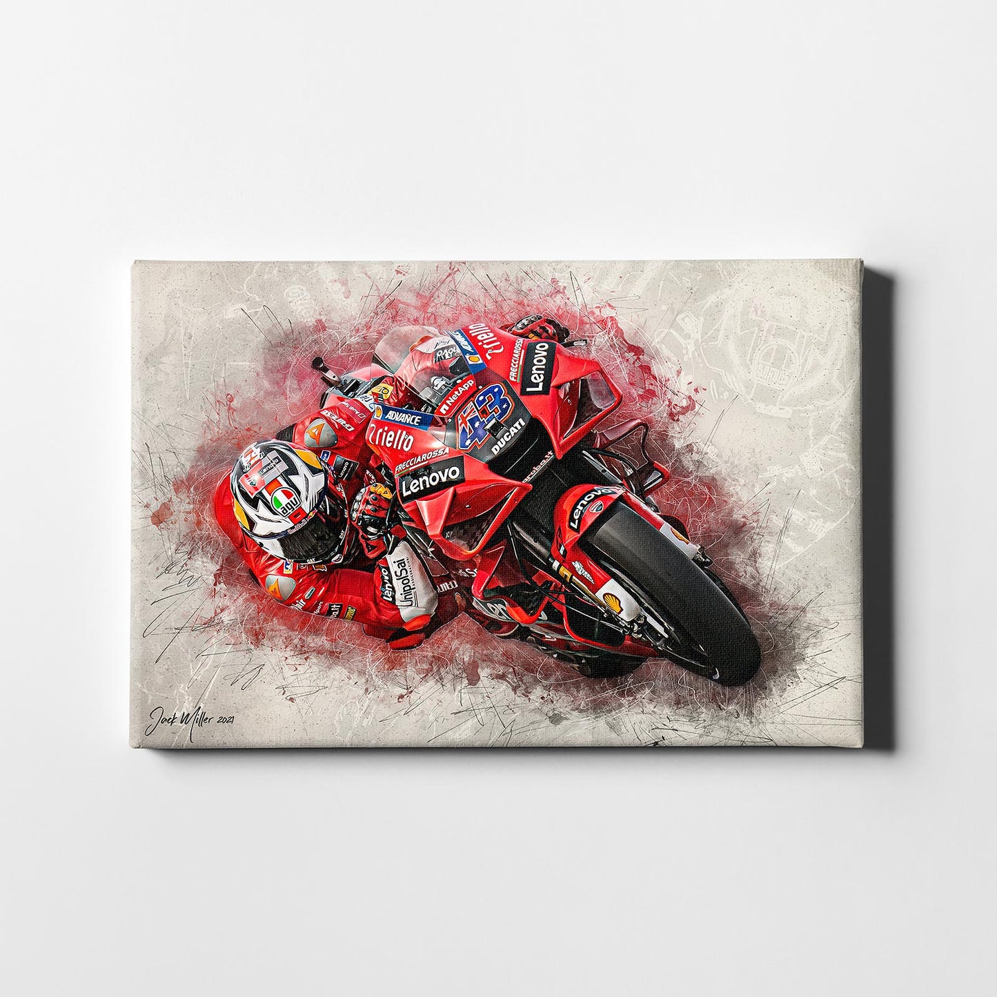 Leinwand Kunstdruck - Jack Miller - "Classic 21" - JM04