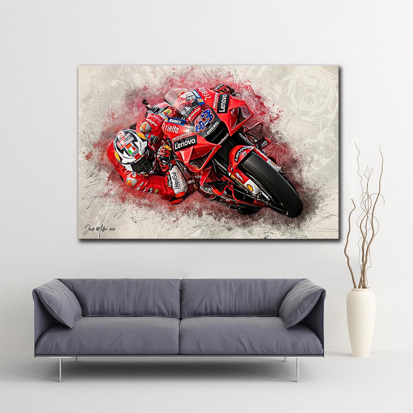 Leinwand Kunstdruck - Jack Miller - "Classic 21" - JM04