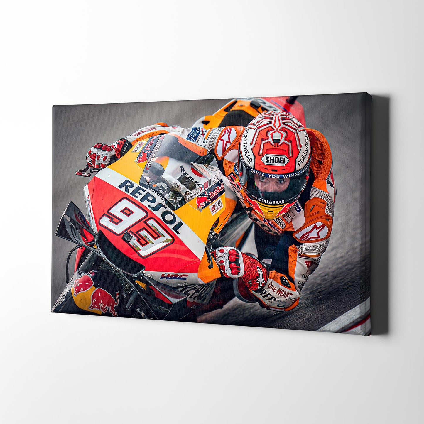Leinwand Kunstdruck - Marc Marquez - "clear" - MM20