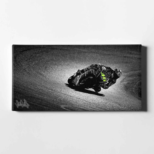 Leinwand - Kunstdruck - Valentino Rossi - "46" - VR09