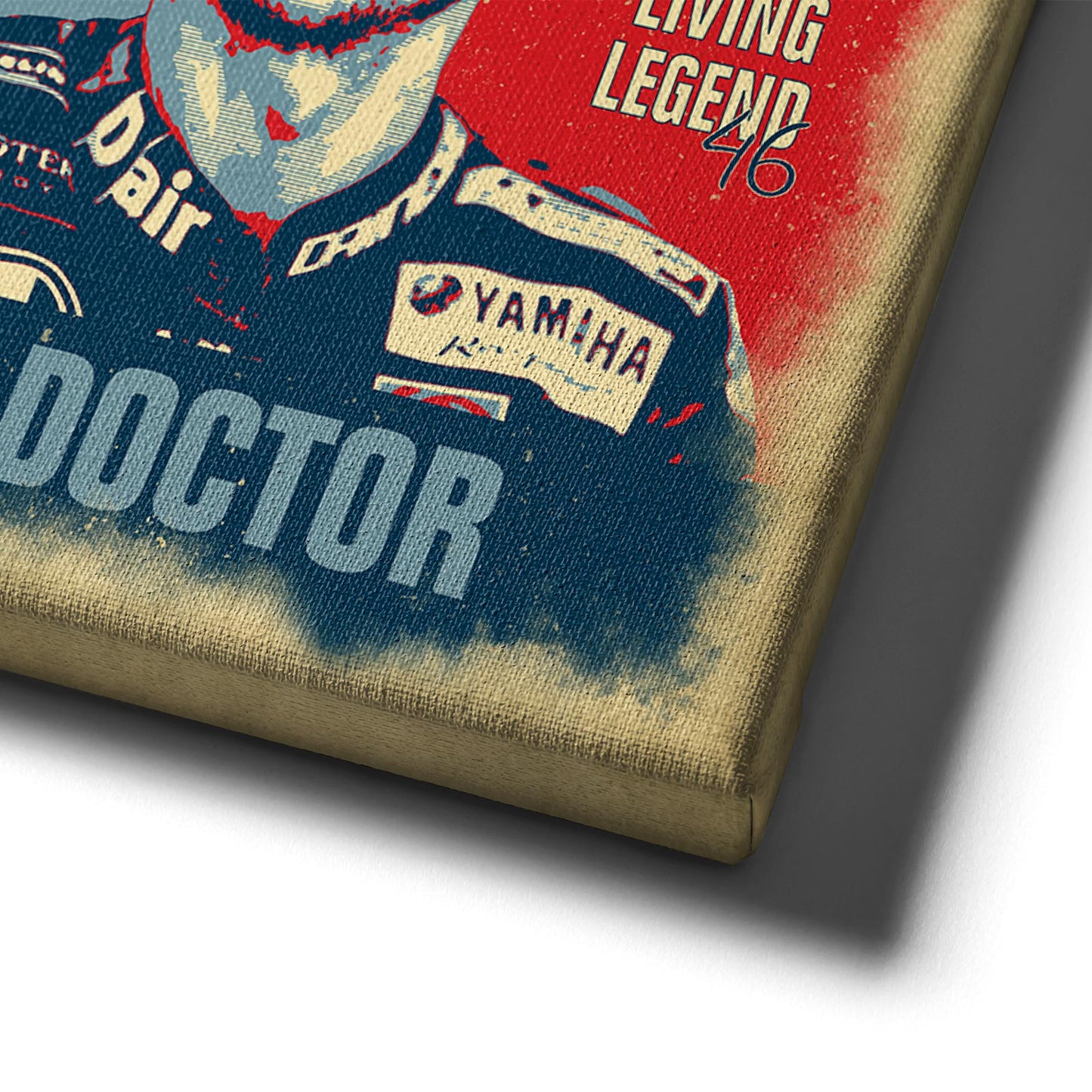 Leinwand Kunstdruck - Valentino Rossi - the doctor - VR66