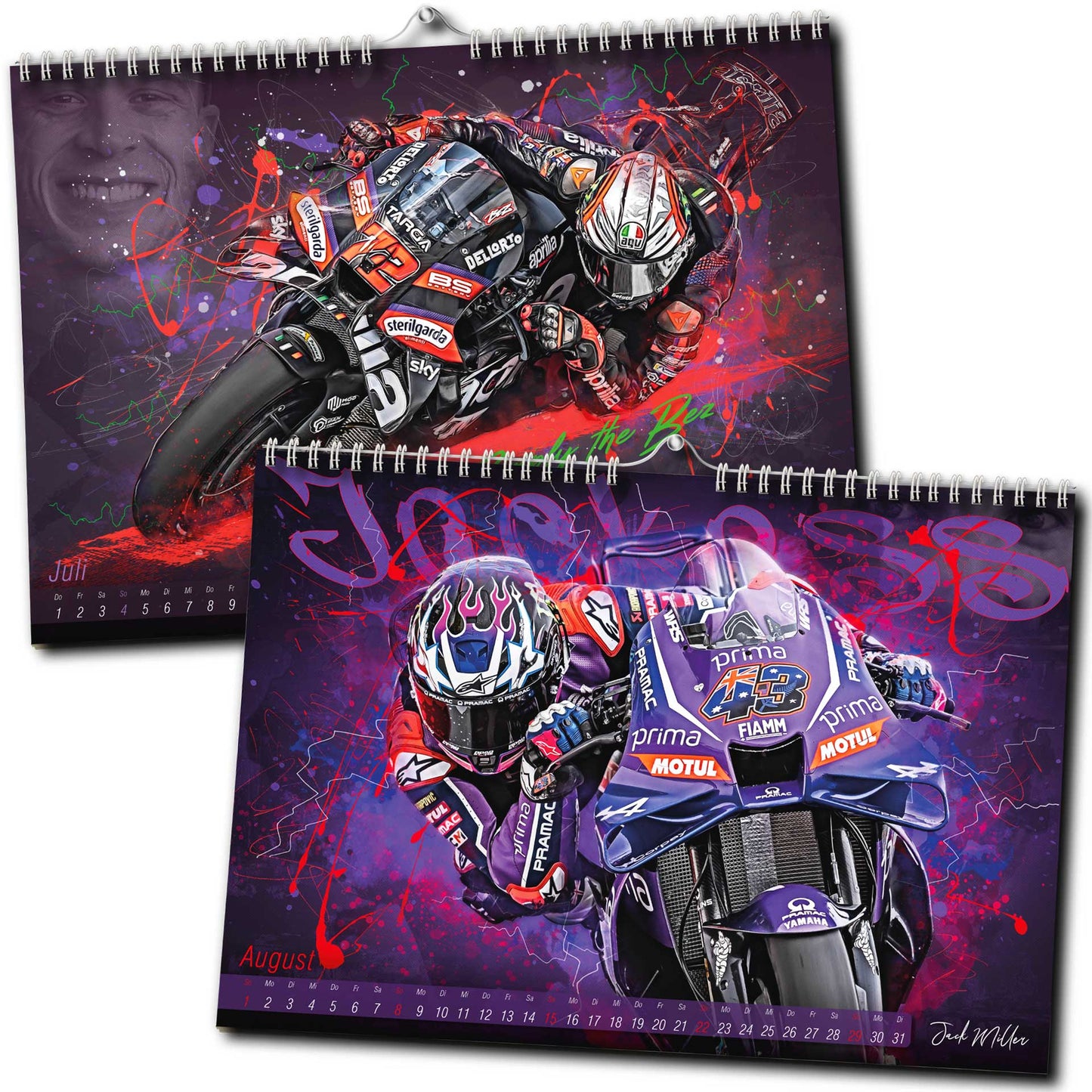 Grand Prix Artworks Limited Edition 250 Stück | Kalender 2027 - Premium Wandkalender im Format DIN A2 - RIESIG
