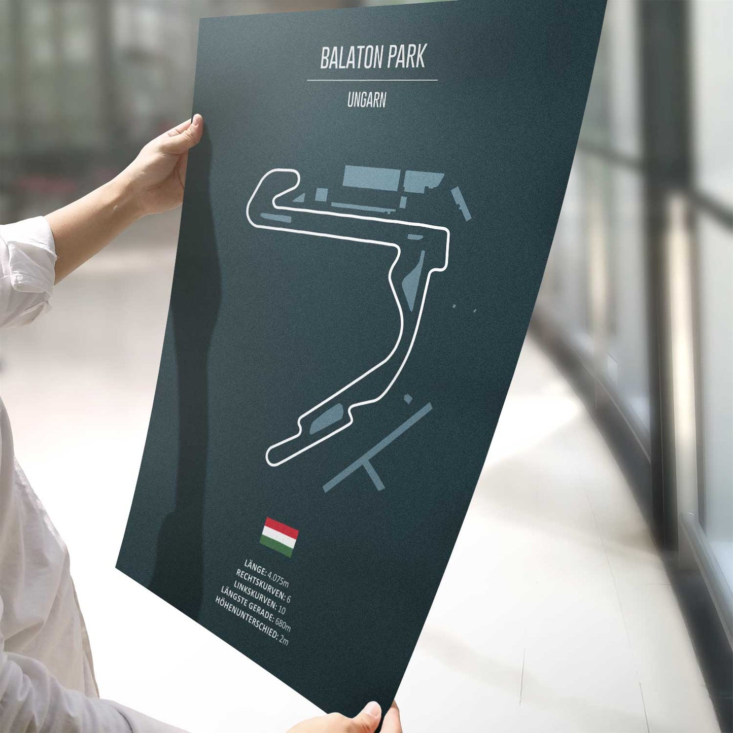 Poster der MotoGP Rennstrecke "Balaton Park"