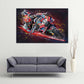 Leinwand Kunstdruck - Francesco Pecco Bagnaia - "Desmo" - FB08