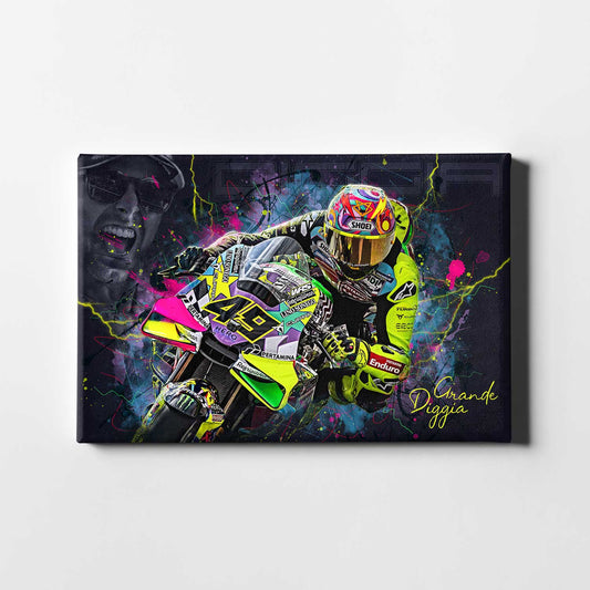 Leinwand Kunstdruck - Fabio Di Giannantonio - "Grande Diggia"