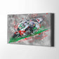 Leinwand Kunstdruck - Johann Zarco - "ridingART" - JZ05