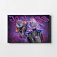 Leinwand Kunstdruck - Jack Miller - "Purple" - JM06