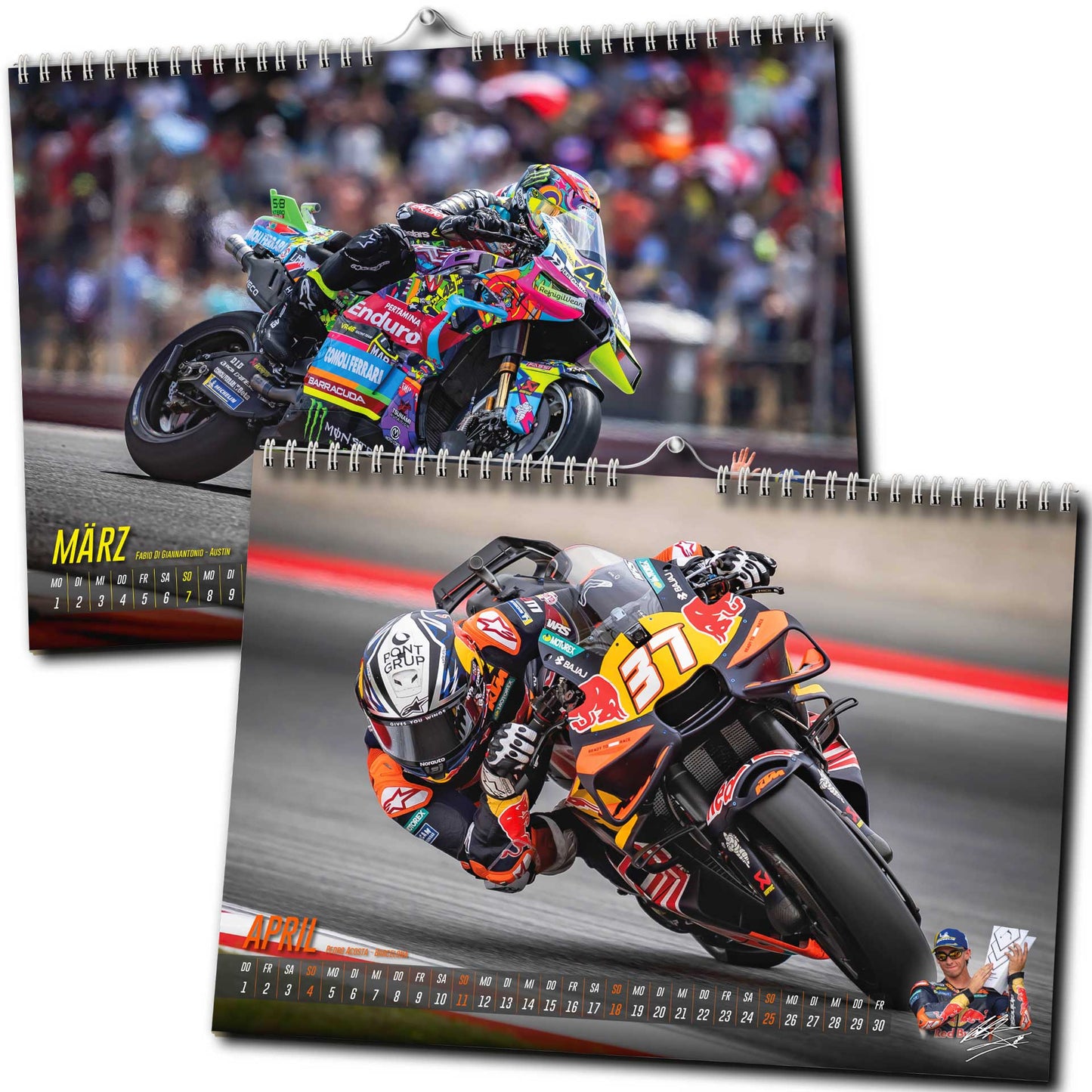 Motorrad Grand Prix Kalender 2027 - Premium Wandkalender - MotoGP