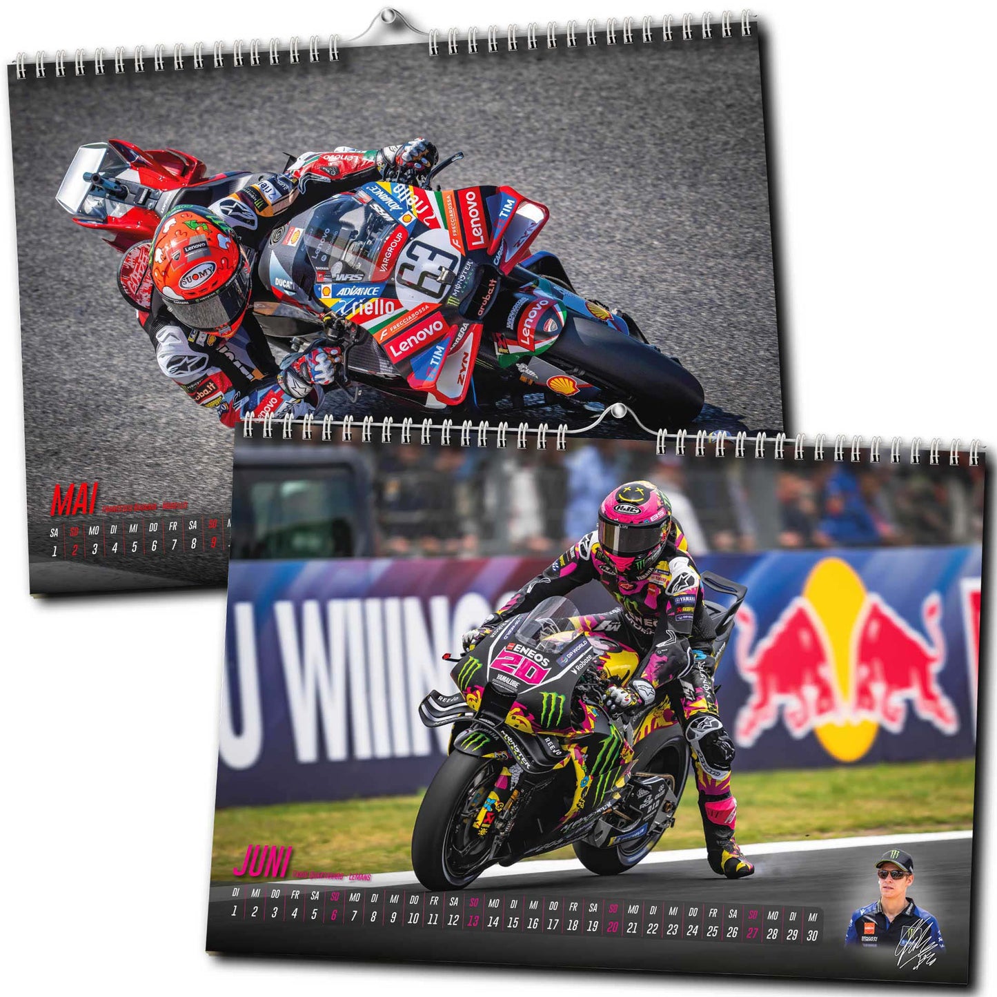 Motorrad Grand Prix Kalender 2027 - Premium Wandkalender - MotoGP