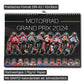 Motorrad Grand Prix Kalender 2024 - Premium Wandkalender - MotoGP