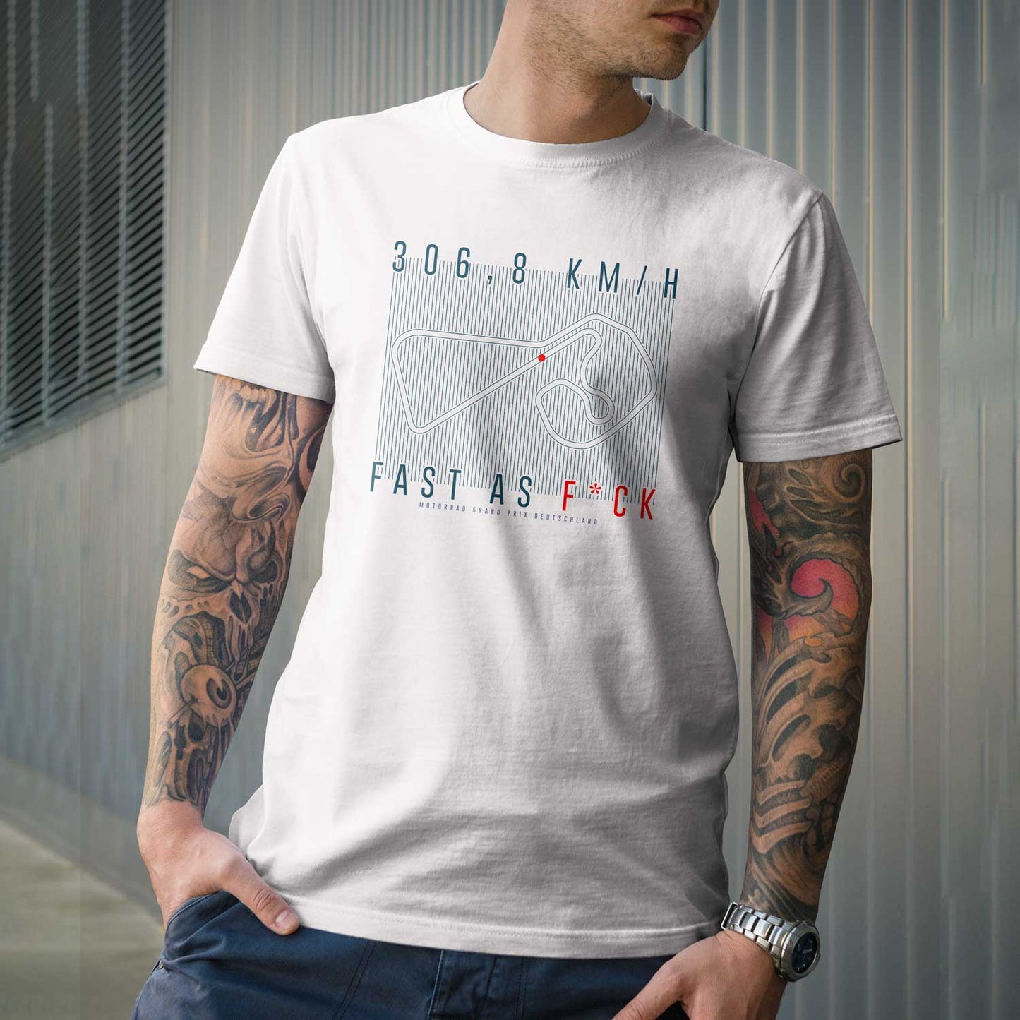 306,8 km/h - Fast as Fuck - Shirt