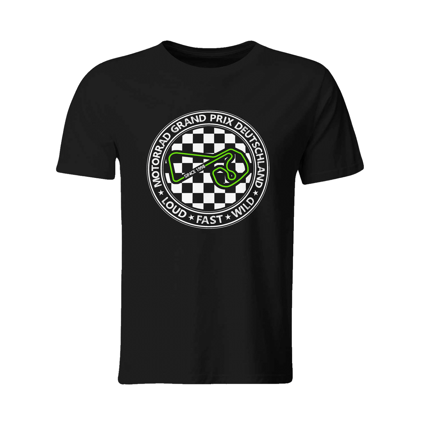 LOUD FAST WILD "Sachsenring" - Premium Shirt