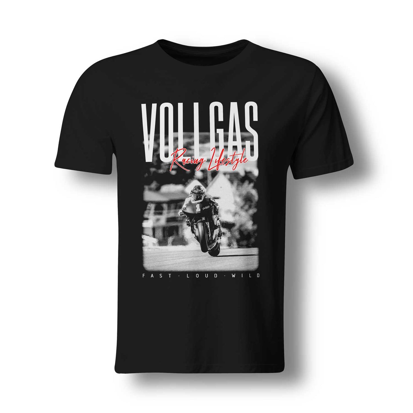 VOLLGAS - Racing Lifestyle - black edition - Shirt