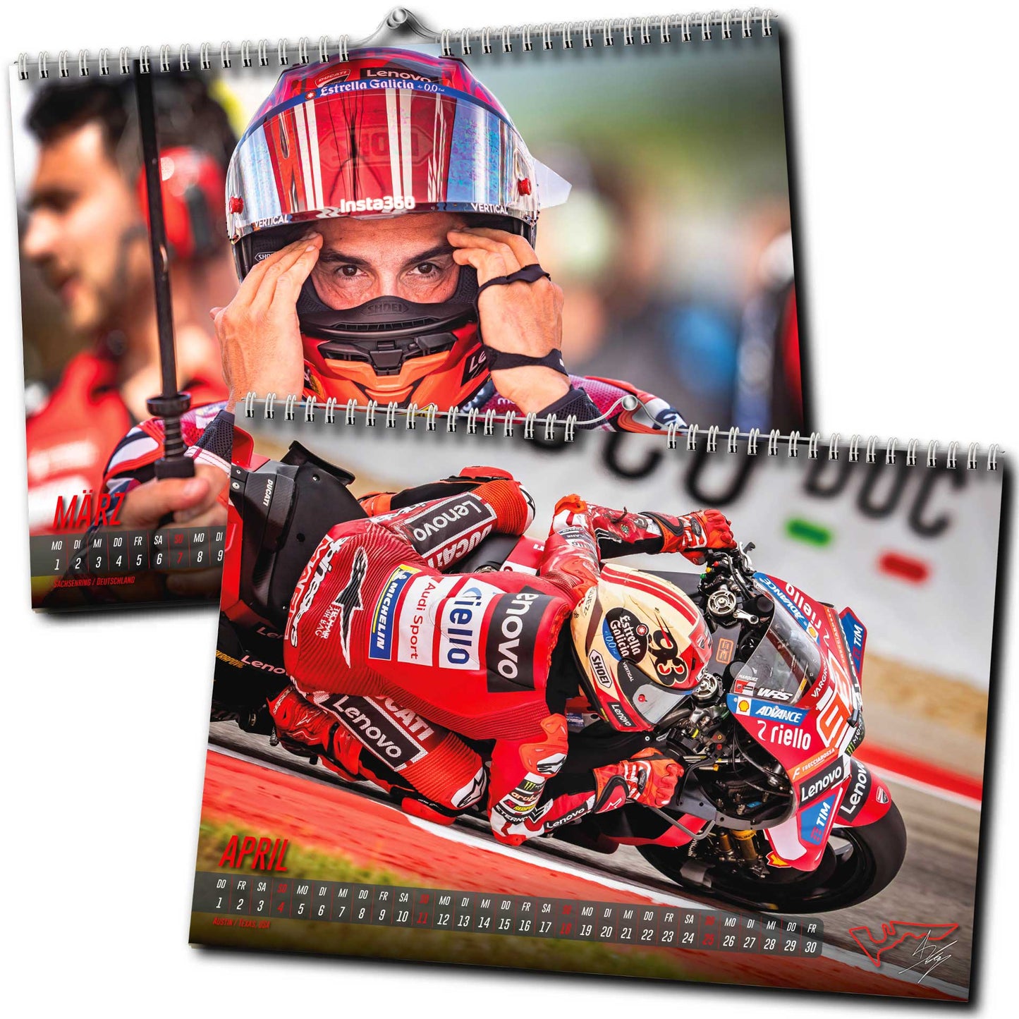 Magic Marc Kalender 2027, MotoGP, Wandkalender - M. Marquez