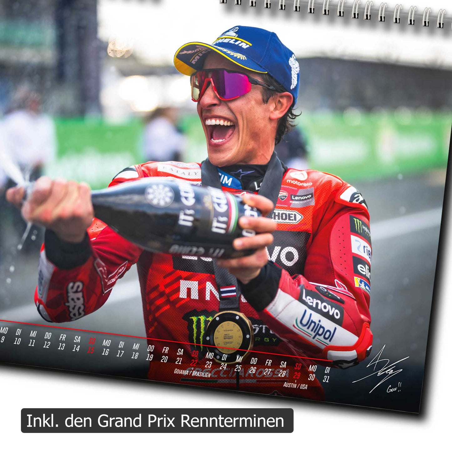Magic Marc Kalender 2026, MotoGP, Wandkalender - M. Marquez