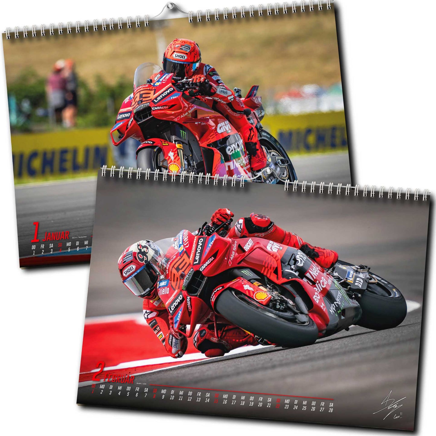 Magic Marc Kalender 2026, MotoGP, Wandkalender - M. Marquez