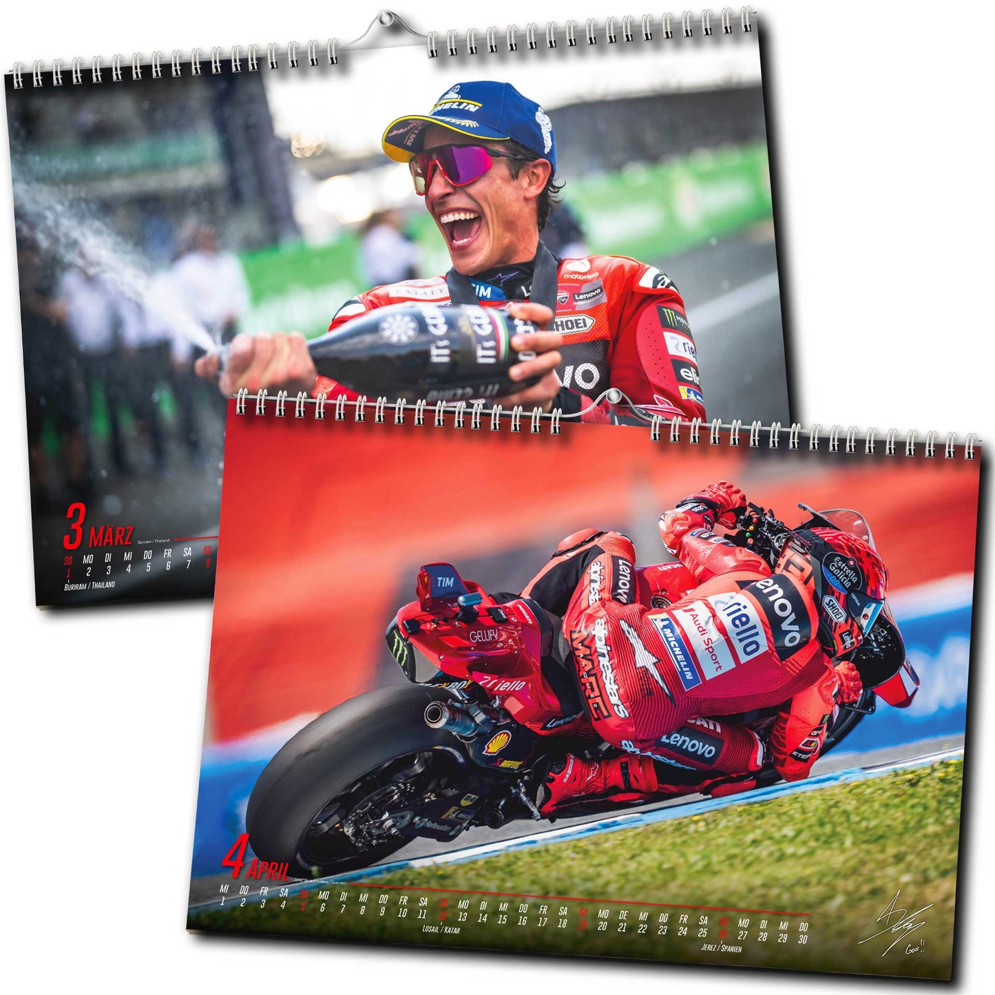 Magic Marc Kalender 2026, MotoGP, Wandkalender - M. Marquez