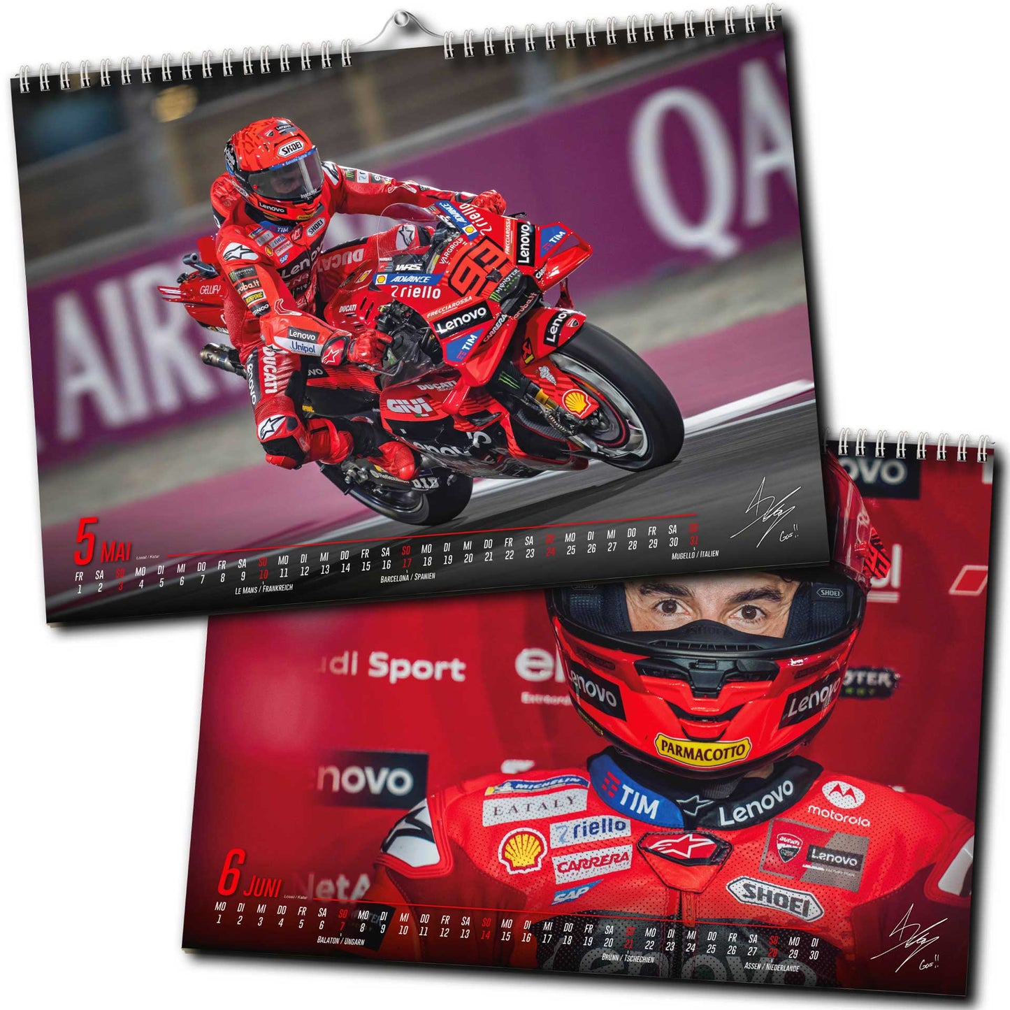 Magic Marc Kalender 2026, MotoGP, Wandkalender - M. Marquez