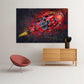 Leinwand Kunstdruck - Marc Marquez - "red magic" - MM26