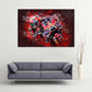 Leinwand Kunstdruck - Marc Marquez - "Rosso Spaniolo" - MM28