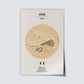 Poster der MotoGP Rennstrecke "Misano"