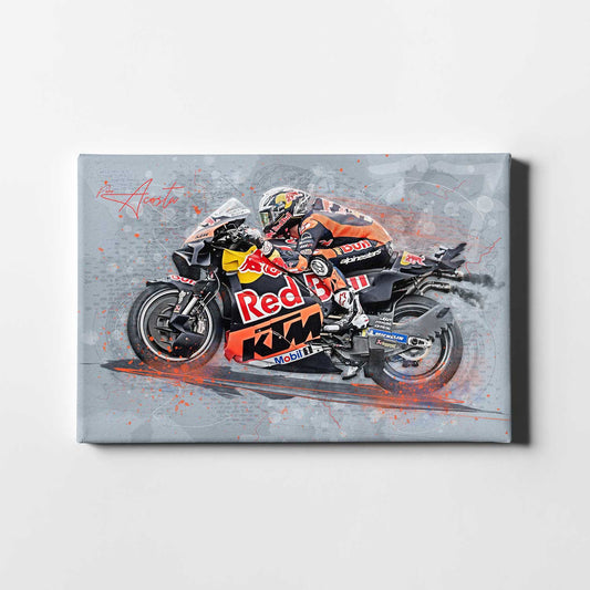 Leinwand Kunstdruck - Pedro Acosta - "speed37" - PA03