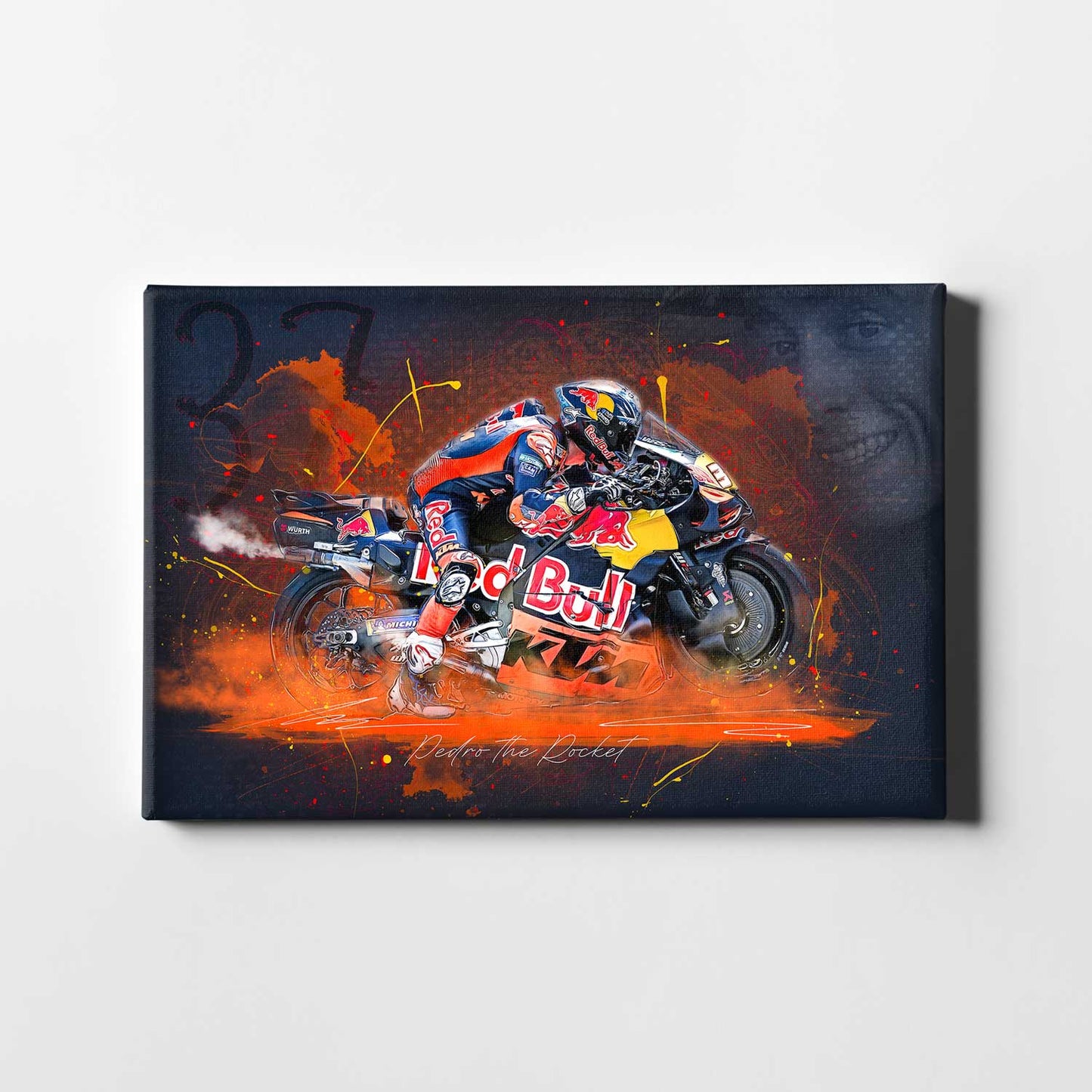 Leinwand Kunstdruck - Pedro Acosta - "The Rocket" - PA04