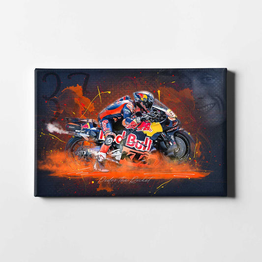 Leinwand Kunstdruck - Pedro Acosta - "The Rocket" - PA04