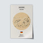 Poster der MotoGP Rennstrecke "Sachsenring"