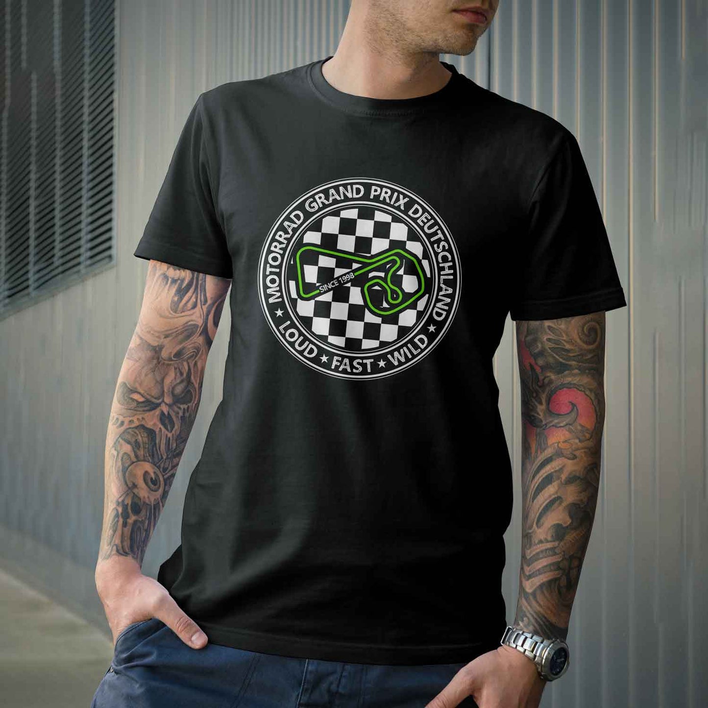 LOUD FAST WILD "Sachsenring" - Shirt
